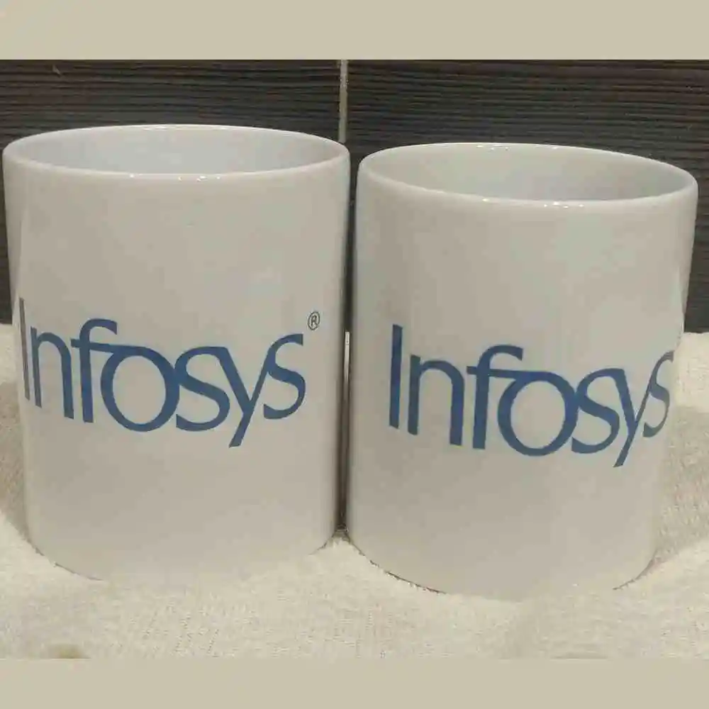 Shop Custom White Mug with Logo for Bulk Employee Gifts